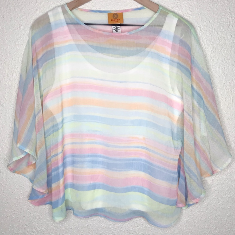 Ruby Rd Pastel Blouse